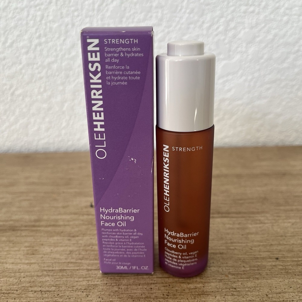 Ole Henriksen HydraBarrier Nourishing Face Oil 1oz/30ml Full Size - NEW in Box